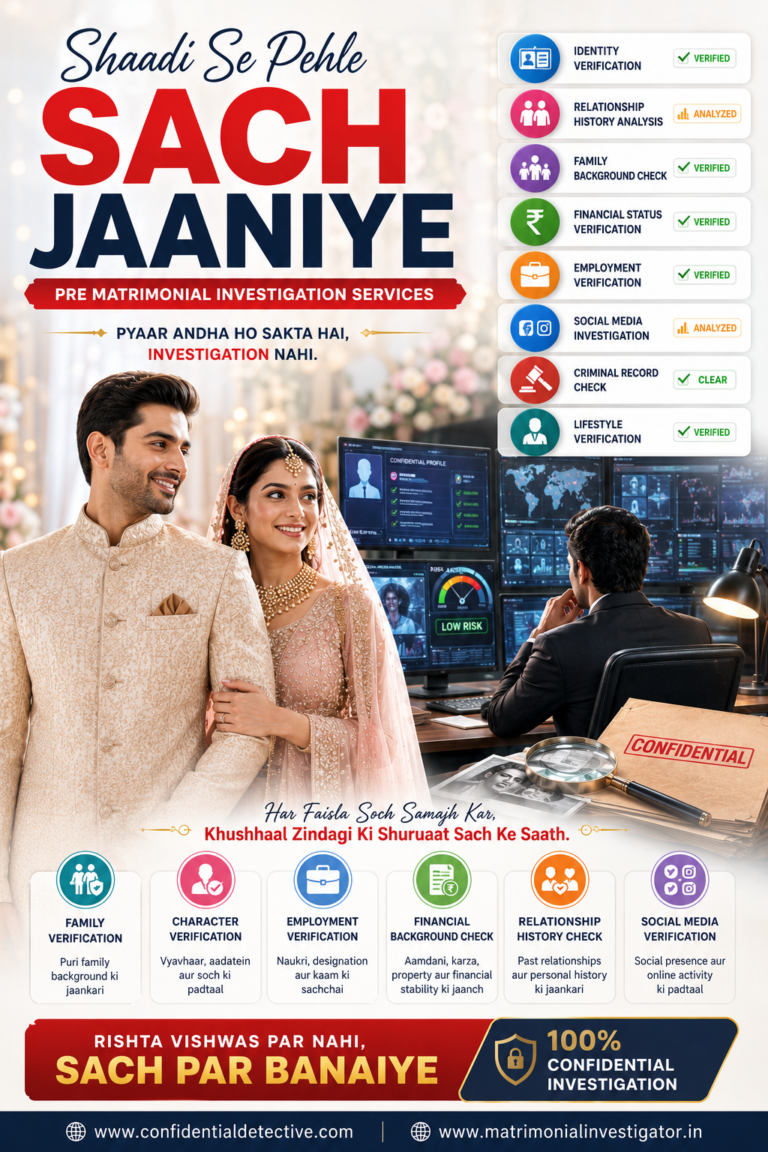 Matrimonial-investigator-in delhi
